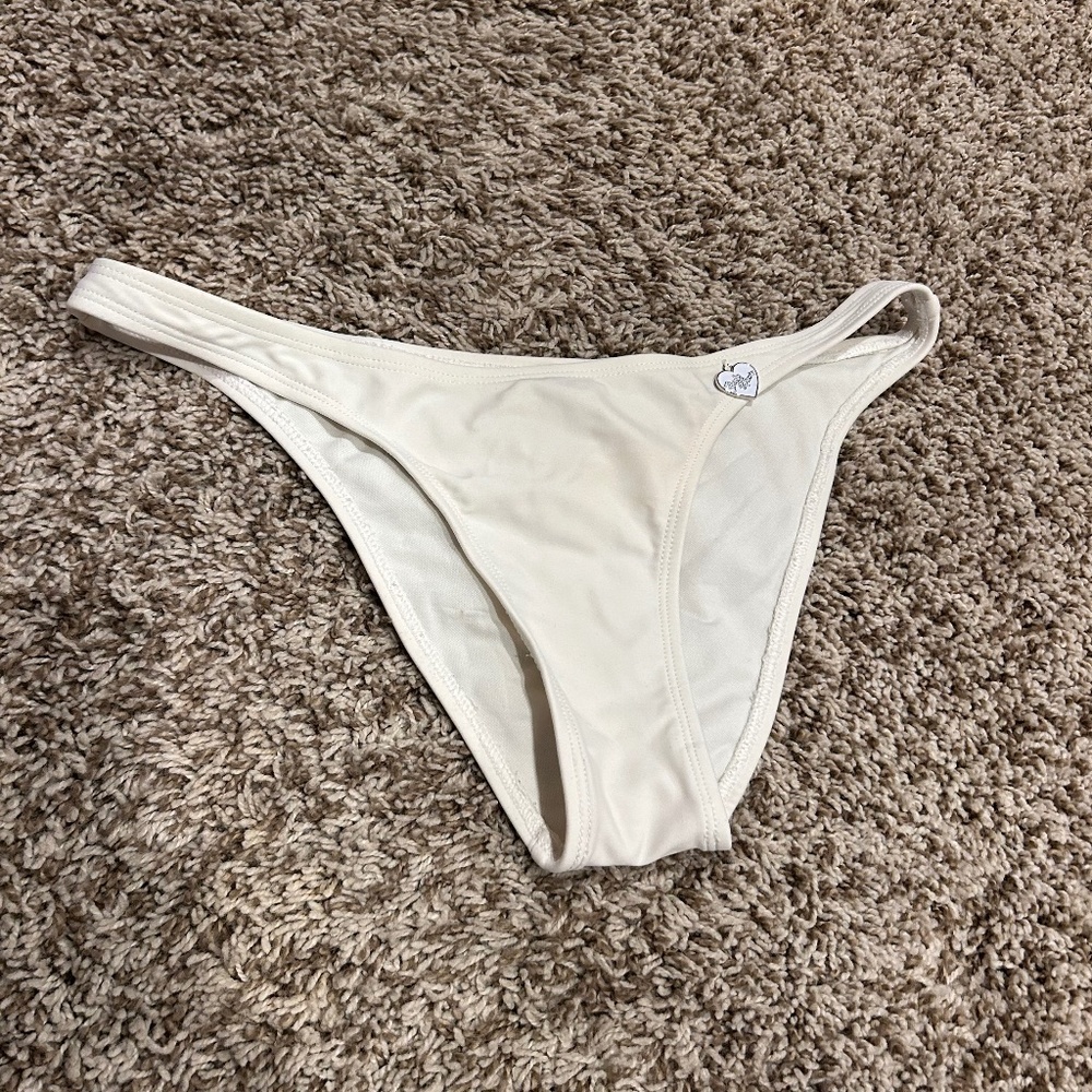 Body Glove Ivory Bikini Bottoms Size Small